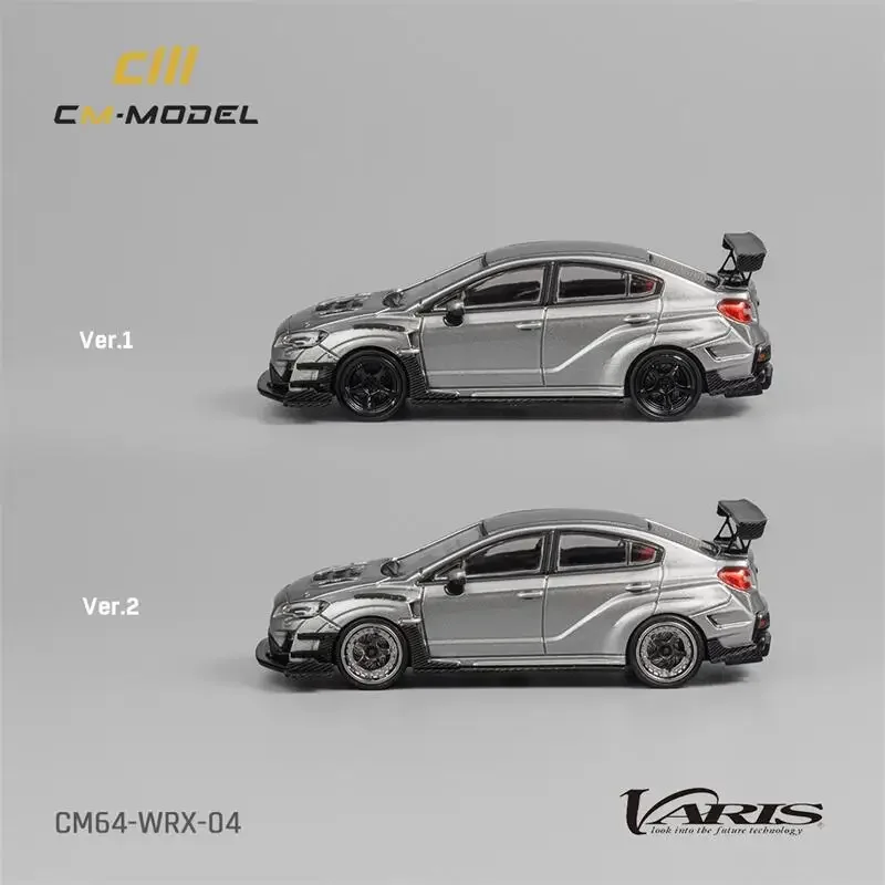 

CM MODEL 1:64 Varis Widebody 2.0 WRX Silver Diecast Model Car
