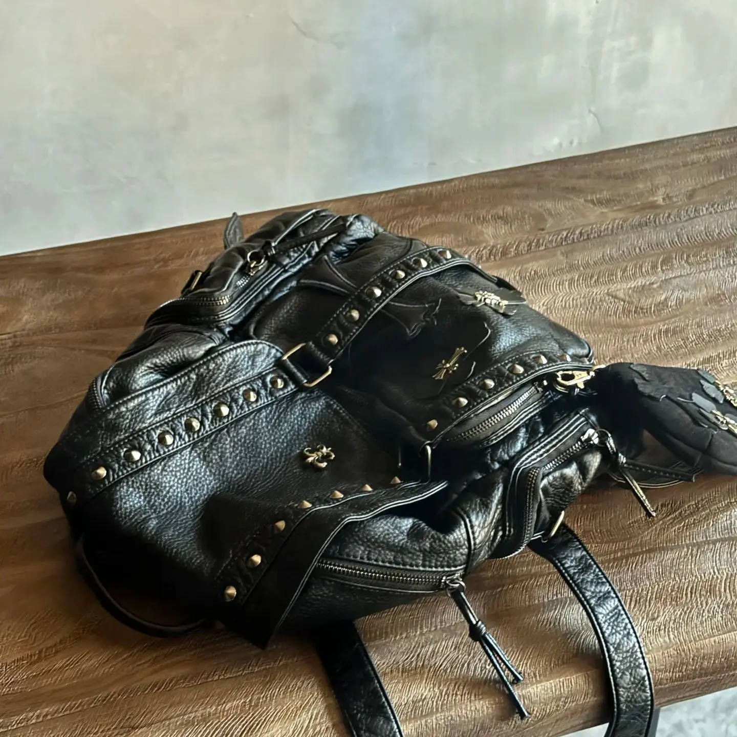 سبايس جيرل Y2k حقيبة الظهر ثقافة فرعية الشرير الظلام القوطية رصع حقيبة المدرسة لطلاب الجامعات Bolsos De Rafia Verano Mujer