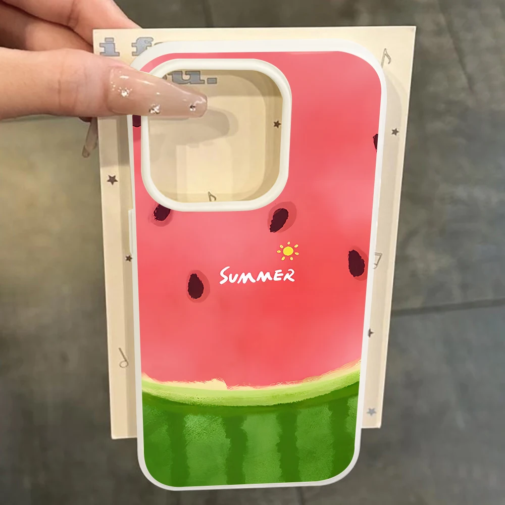 Für Xiaomi Redmi 17 Pro Max Hüllen Für Redmi Mi 11 Lite 5G Niedliche Wassermelonen-Kunst Handyhülle 14T Pro 15T Pro 17 Pro Staubdichte Hülle – Detail 4
