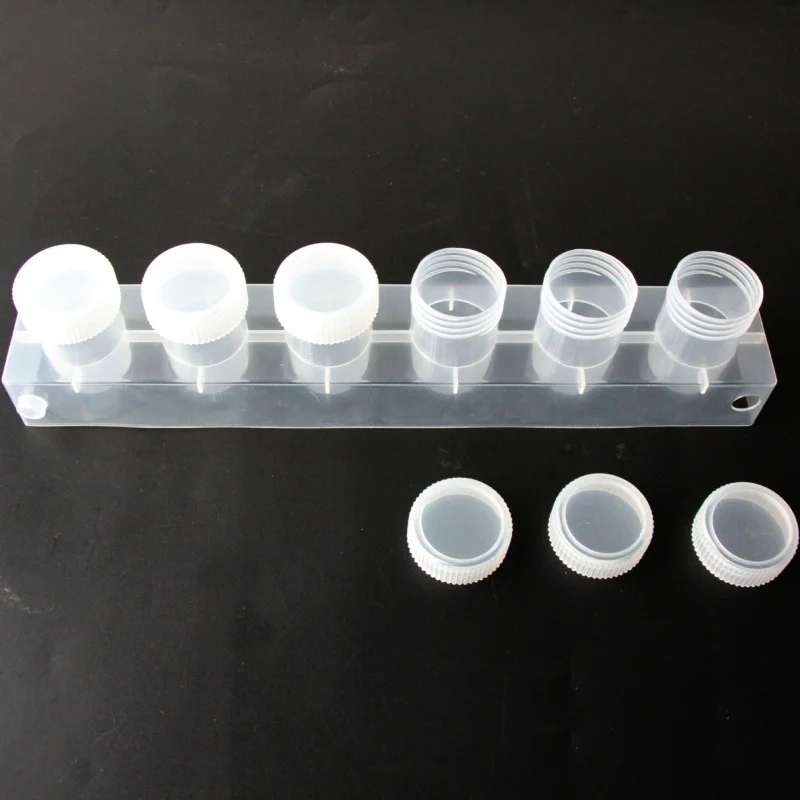 

600 наборов художественных принадлежностей: 6*20 мл пластиковые полоски-стаканчики для красок, пустые контейнеры для детского творчества