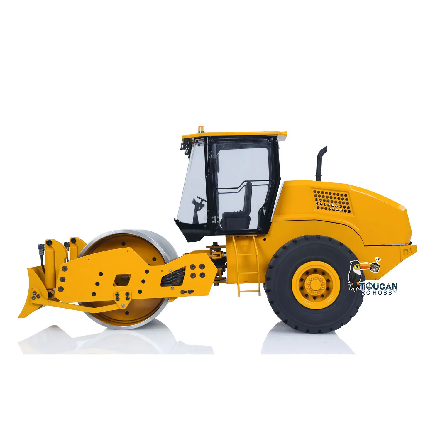 

1/12 CS11 RTR Hydraulic RC Road Roller Metal Radio Control Finished Engineering Trucks Vehicle Car Model Toy for Boys TH24080