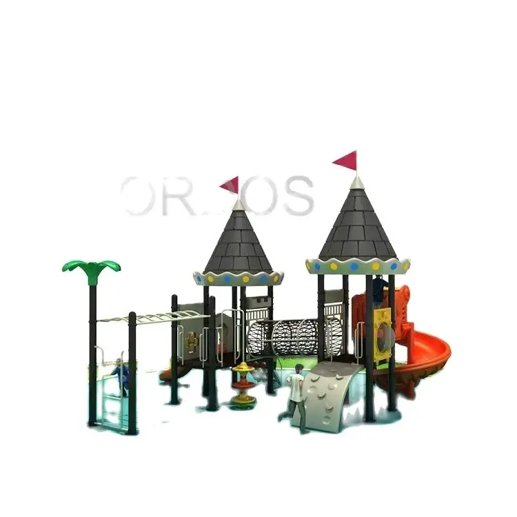 Groothandel Interessante Stijl Gebruikte School Kids Kasteel Buitenspeeltuin