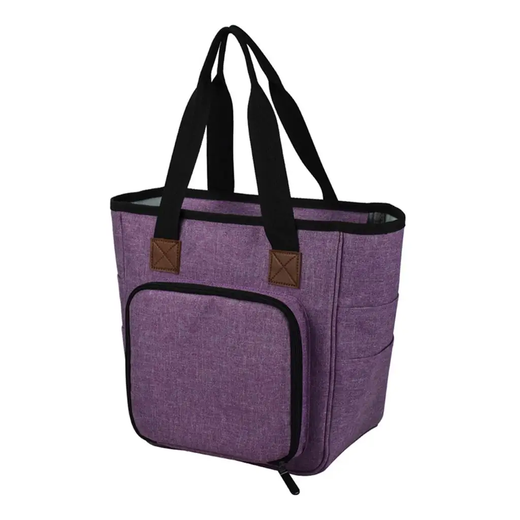 

Mass Capacity Yarn Storage Tote Bag Knitting Organizer Case Pouch
