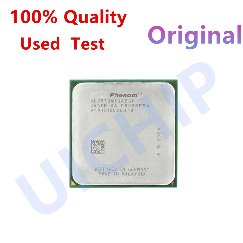 Procesador CPU Phenom X4 9550 de 2.2 GHz de Cuatro Núcleos HD9550WCJ4BGH Socket AM2+