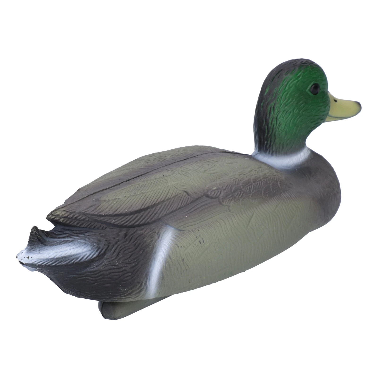Plastic Fake Duck Duck Ornament Simulation Floating Decoying Duck Garden Fountains Fish Pond Pool Decorations 34.5x13cm