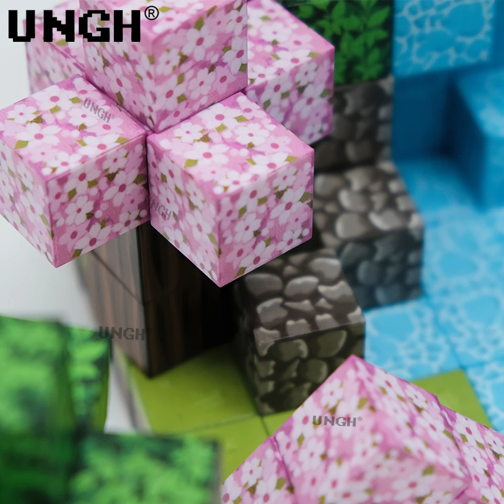 UNGH 50-200PCS magnetische blok bouwsteen magneet puzzel speelgoedbouwset STEM constructie DIY educatief speelgoed geschenken