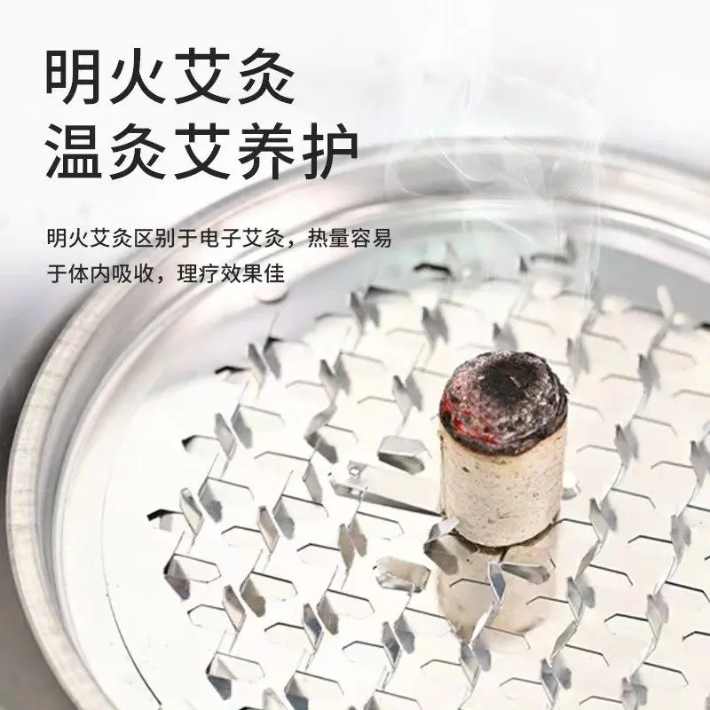 Solid wood seat sitting moxibustion fumigation bucket instrument stool smoking household smokeless chair with cushion