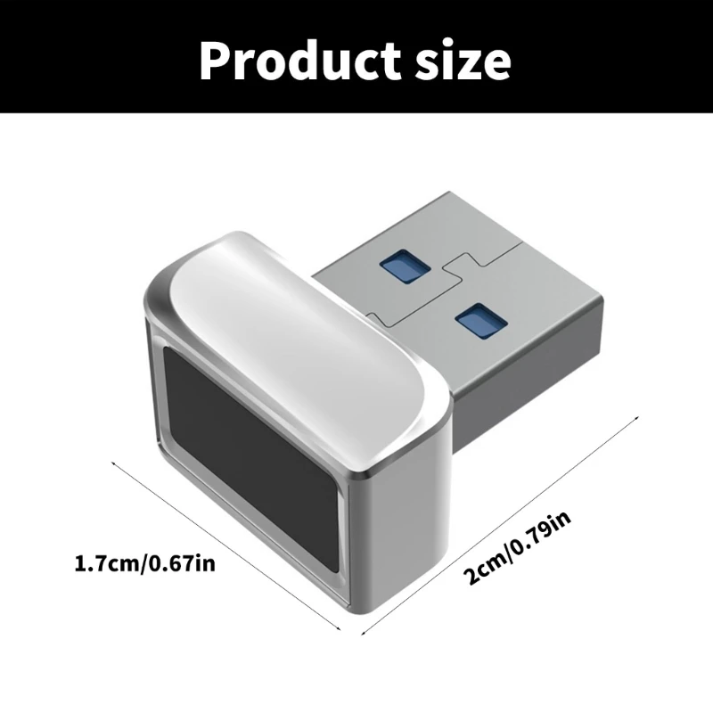 Dispositivo accesso tramite impronta digitale per lettore impronte digitali USB per autenticazione rapida