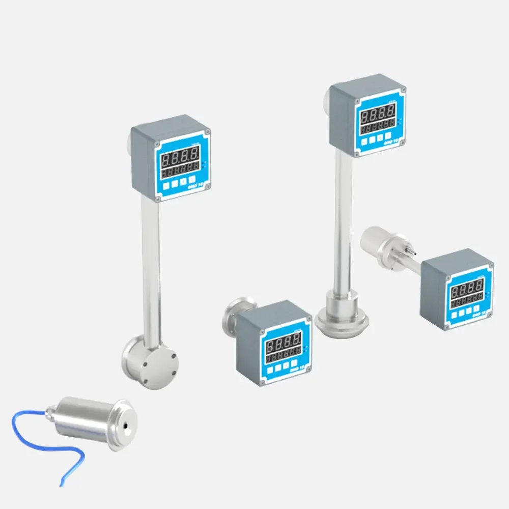 liquid refractive index concentration sensor brix transmitter for soft drinks juices condiments processing