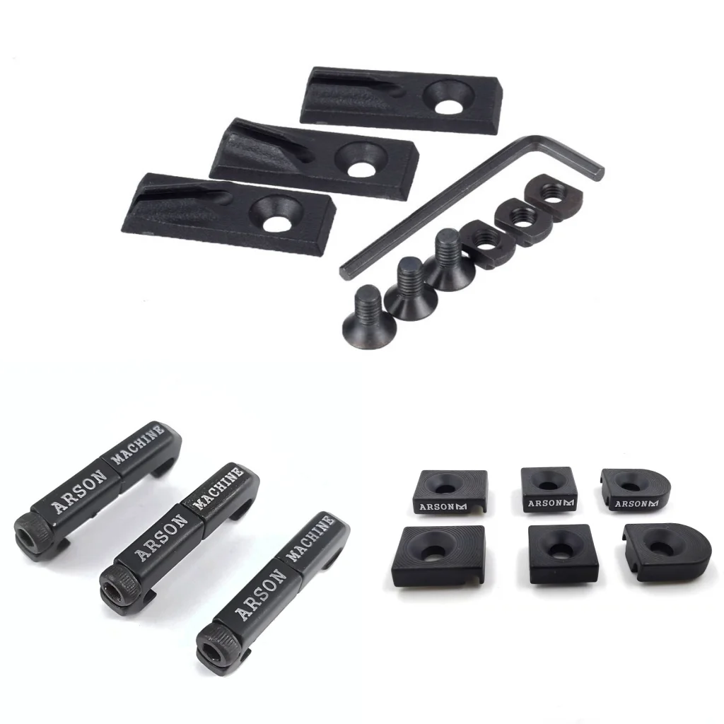 3PCS Arson Machine Cable Management Tatical Toy Gun MLOK Wire Guide System For PEQ DBAL M300 M600 Flashlight Switch Cable Clip