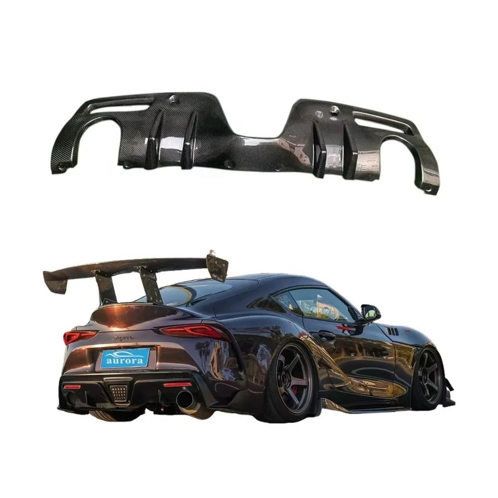 

High Quality Carbon Fiber a 90 Rear Diffuser Suitable forToyota GR Supra A90 2019-2022