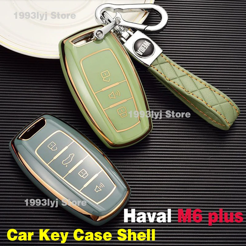 porta-chaves-do-carro-chaveiro-para-haval-m6-plus-2023-2024-silicone-tpu-caso-chave