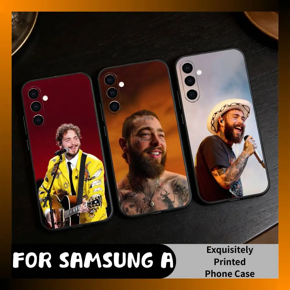 

Last Night M-Morgan W-Wallen-n Singer Phone Case For Samsung Galaxy A73,A72,A71,A70,A52,A51 Others Soft Black Cover