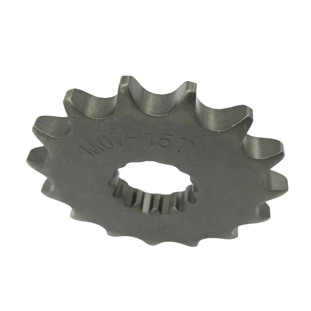 QM200GY Motorbike small Sprocket motorcycle drive front sprockets 428 15T