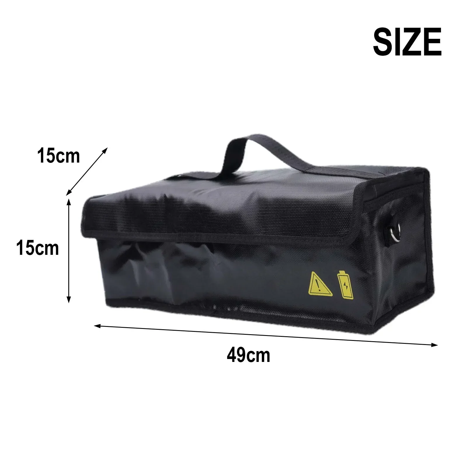 Lipo Safety Bag Battery Storage Bag Easy To Carry Glass Fiber Material Hand-held Reinforcement Fashionable Appearance