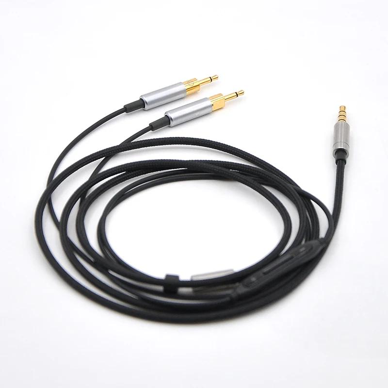 For Sennheiser HD700 Earphone Replaceable 3.5mm to 2.5mm High-Purity Single Crystal Copper Upgrade Cable