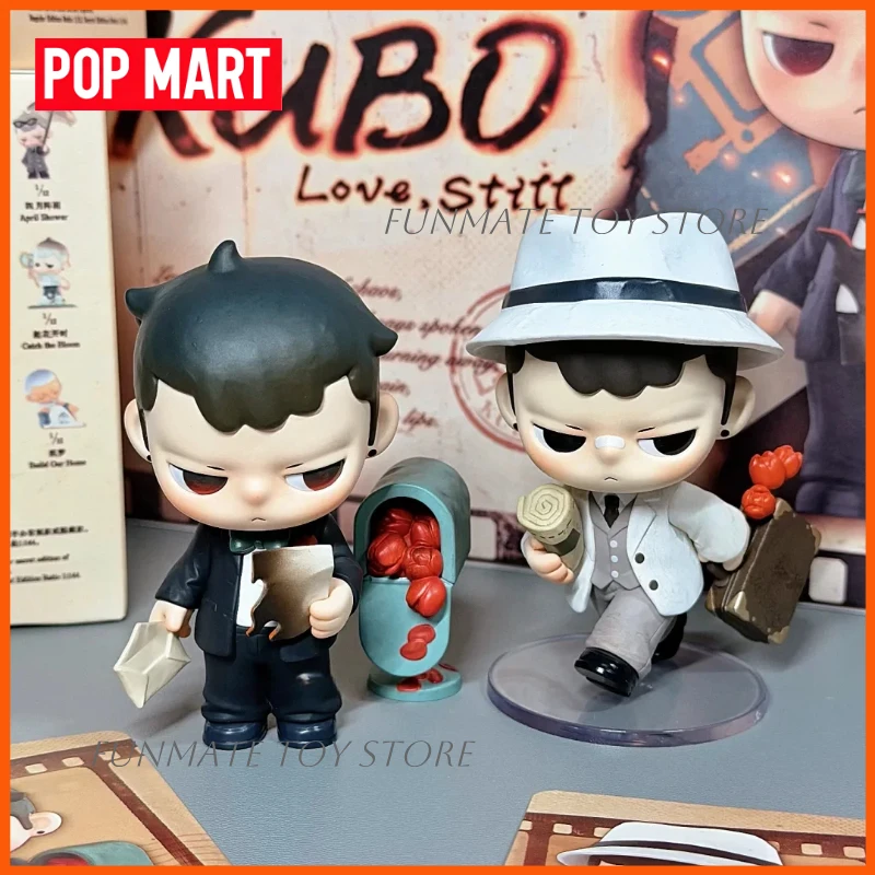 Authentique POP MART Kubo Love Still Series Figurine Boîte Mystère Art de Collection Ornement de Bureau Décoratif Cadeau Jouets pour Collectionneurs