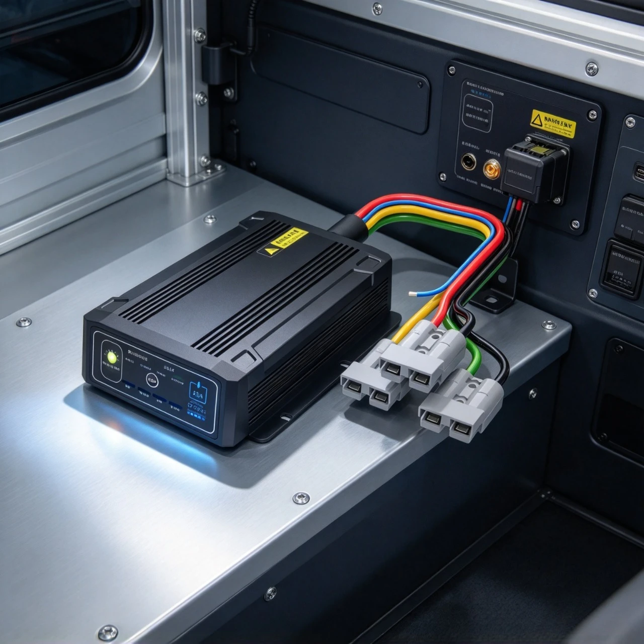 Trailer Camper Van RV Battery Solar Charger for DC To DC Charger 12V 24V Vehicle 25A 40A Caravan Campervan
