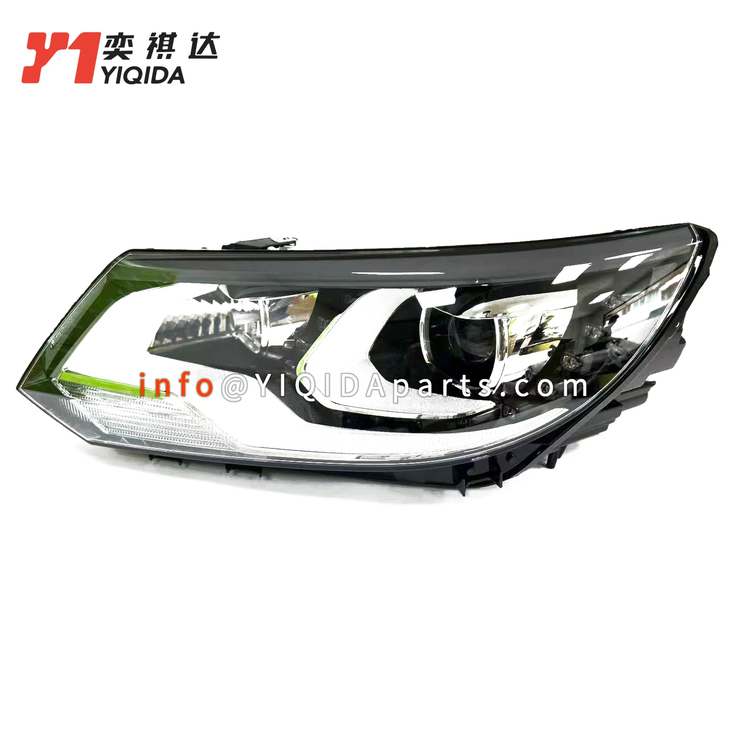 YIQIDA OEM 5N1941753B Hot Sales Car Parts Lighting High Quality Headlights Head Lamp Auto Parts For Volkswagen Tiguan(12-18)