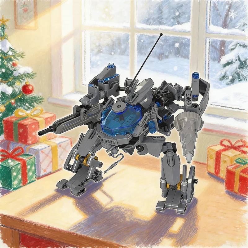 

236pcs MOC Titan Mech Hero Factory Model Building blocks toys Construction Assemble DIY creative Education Christmas gifts idea