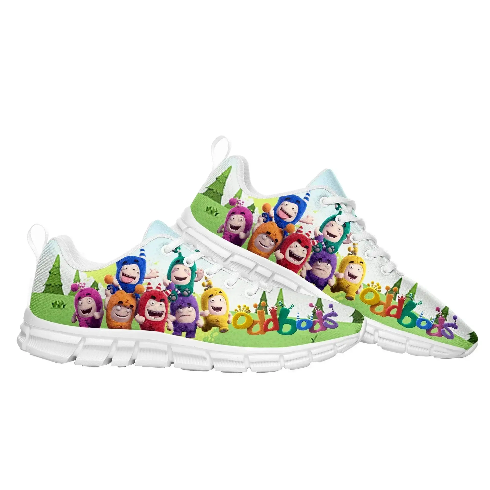 Oddbods Sports Shoes Mens Womens Teenager Comfortable Sneakers High Quality Singapore Manga Comics Sneaker Custom Shoe