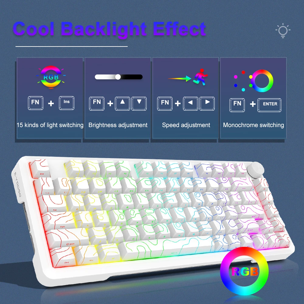 لوحة مفاتيح ميكانيكية للألعاب - مراجعة Gaming Keyboard E Yooso وسعره