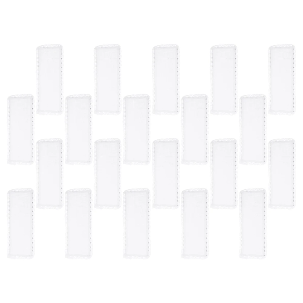 

20Pcs DIY Cross Stitch Bookmarks Blank Sewing Materials Craft Kits Unique Canvas for Artistic Expression Cross Stitch Bookmark