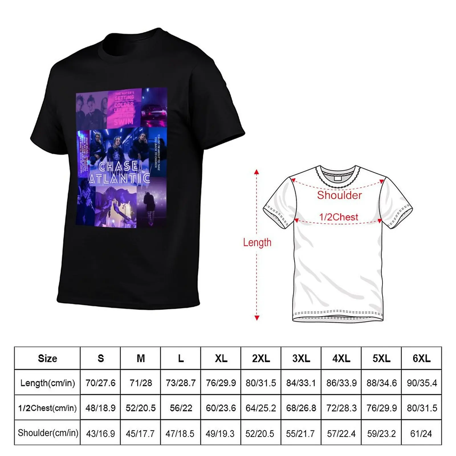 Funny Gifts For Chase Atlantic Gift For Fans T-Shirt Fashion Pattern Printed Tee Shirt