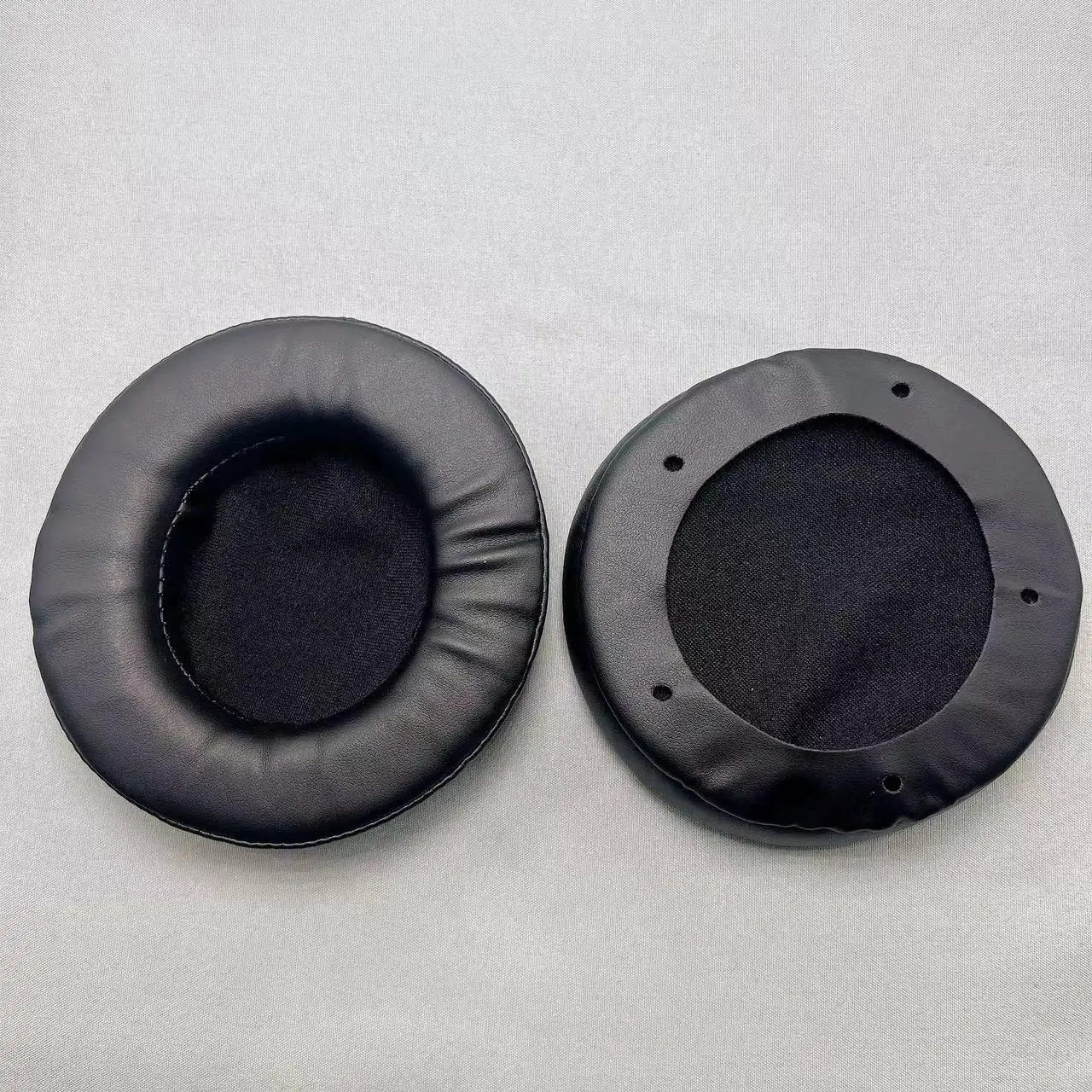 100mm イヤーパッド ユニバーサル ヘッドフォン クッション 交換部品 ヘッドセット アクセサリー ブラック 快適