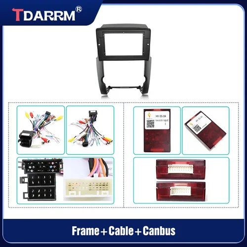 Imagen 2 del producto Para Kia Sorento 2009-2012 Radio de coche Fascia Android reproductor MP5 Panel carcasa marco 2Din unidad principal cubierta de tablero estéreo