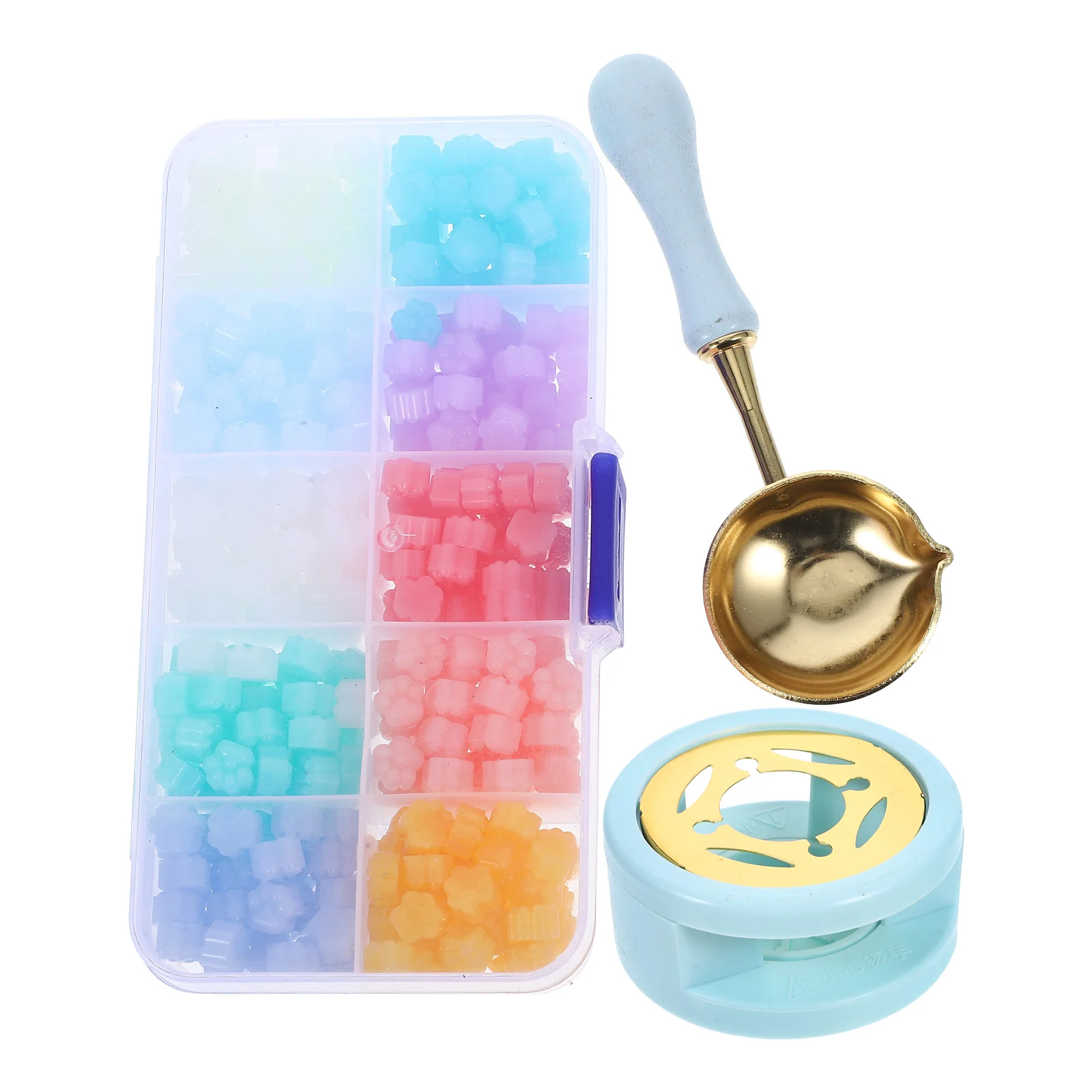 

Sealing Wax Set Wax Melting Stove Spoon Furnace Tool Stove Craft Decoration DIY Project Supplies H made Gifts