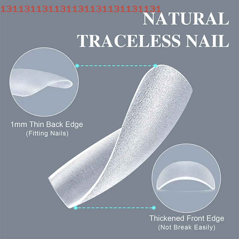 

Short Matte False Nails Full Cover Coffin Square Almond Press On False Nails Soft Gel Nail Tips, Manicure Extension Tools 150Pcs