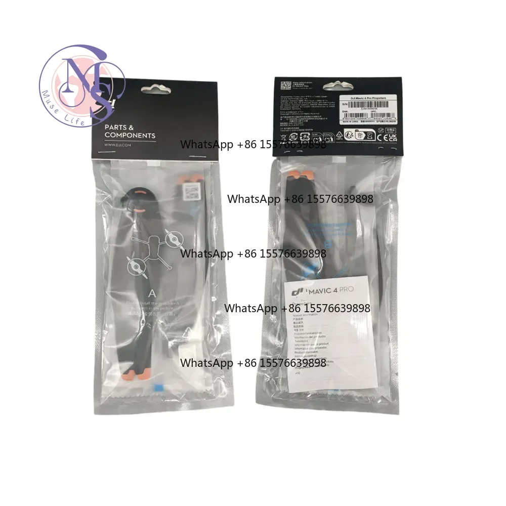 ZOCI-FOR Low Noise Quick Release Propeller Blades, Replacement Spare Parts for Aerial Drone Equipment