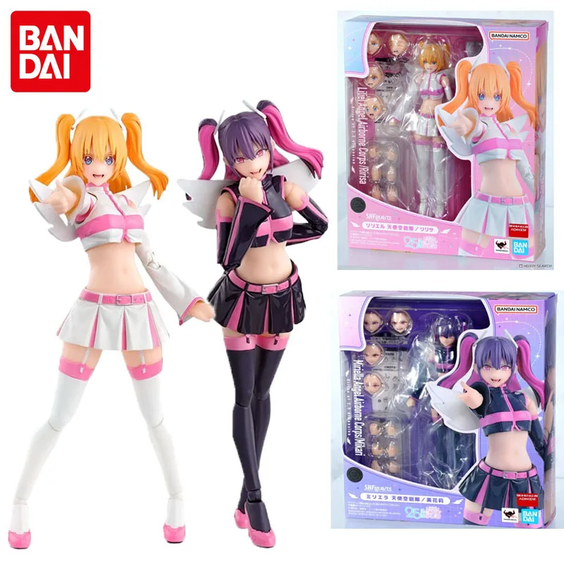 

Bandai Original S.H.Figuarts 2.5 Dimensional Seduction Anime Figure Mikari Ririsa Action Figure Toys for Boys Girls Kids Gift