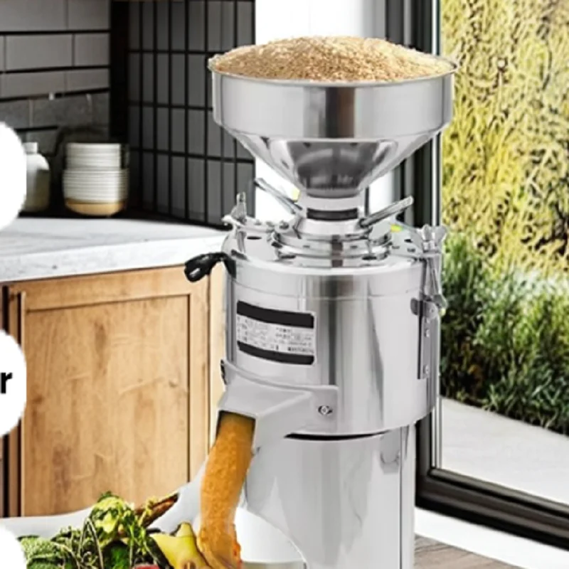 

Sesame Sauce Grinder Peanut Butter Grinding Making Machine Electric Sesame Almond Paste Maker