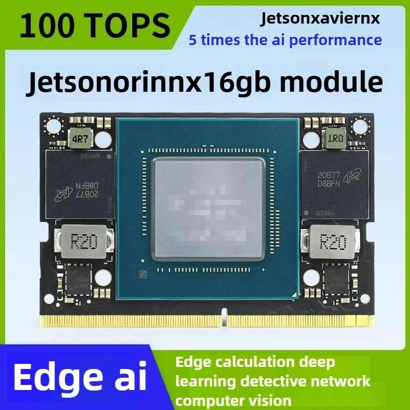 

Jetson Orin NX 16GB module, core board 100TOPS AI intelligence