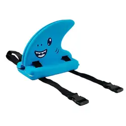Children's Swimming Training Freestyle Practice Shark Fin Back Float Board Boys Girls EVA Cloth Fin Shaped Float