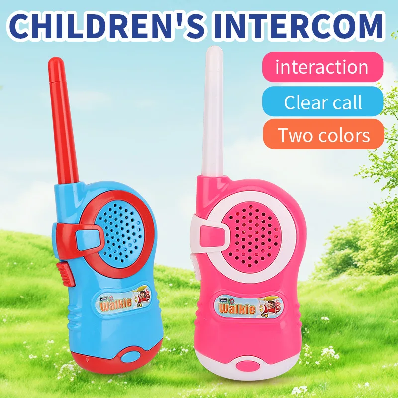 Divertimento interattivo Play House Walkie-talkie Indoor Outdoor Gioco a due giocatori Puzzle Toy Bambini Giocattoli walkie-talkie wireless intelligenti