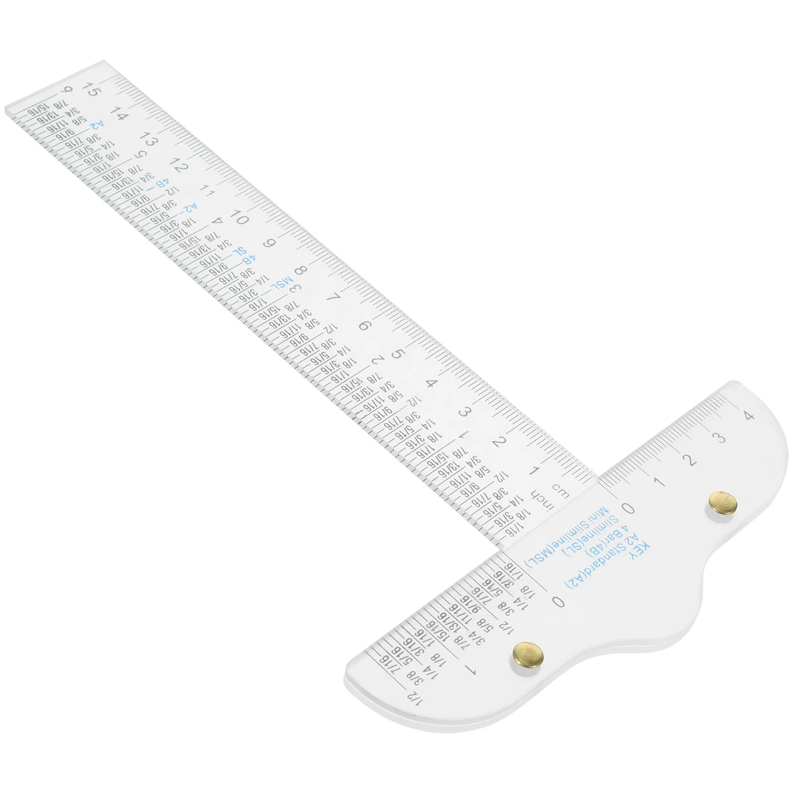 Ruler 12 Inch Clear Plastic Drafting Ruler With Centimeter Inch Scale Measuring Tool For School Office Art Engineering