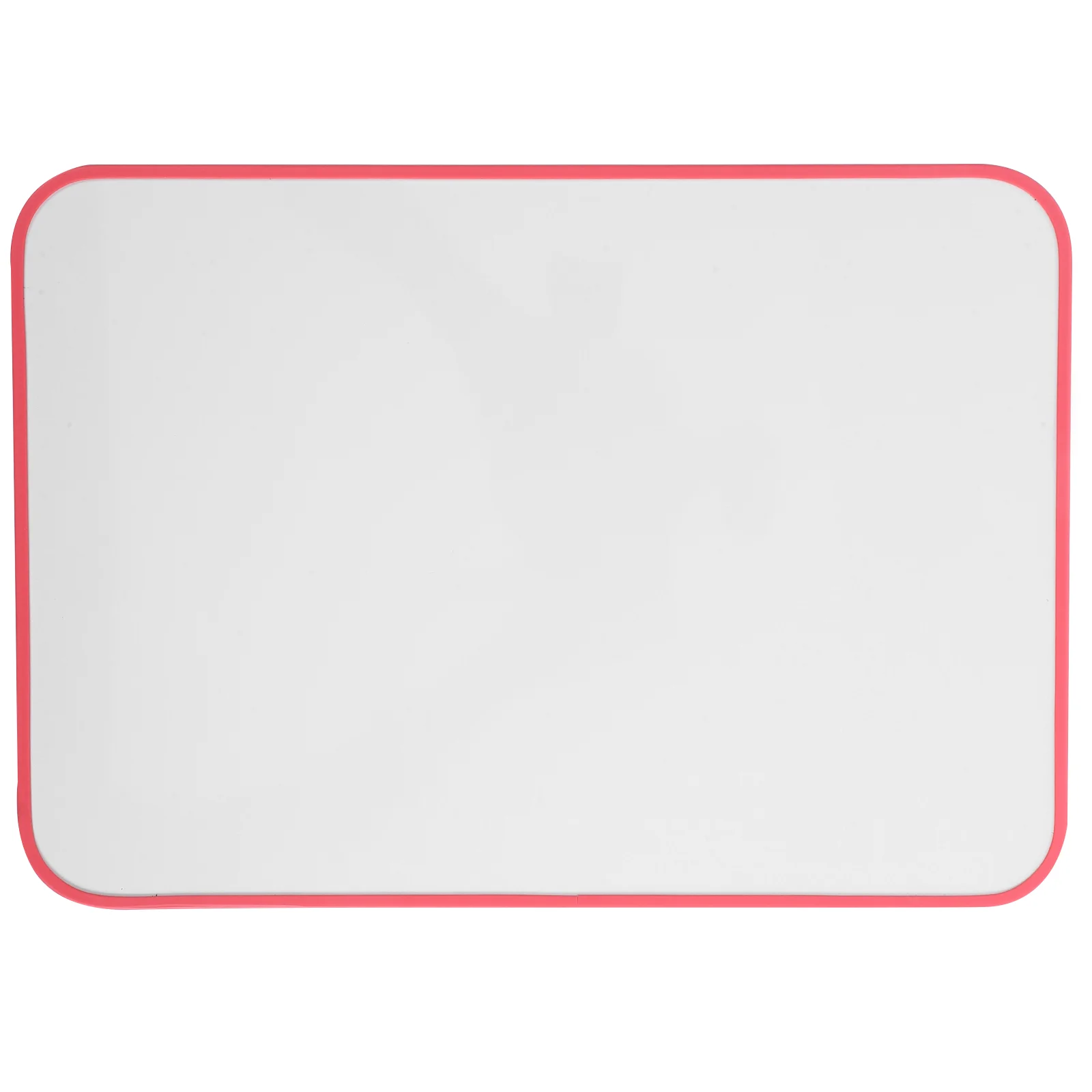 Tableau blanc double face portable à bord lisse, réutilisable rapidement, effaçable à sec, notes de bureau et babillard, plastique, maison