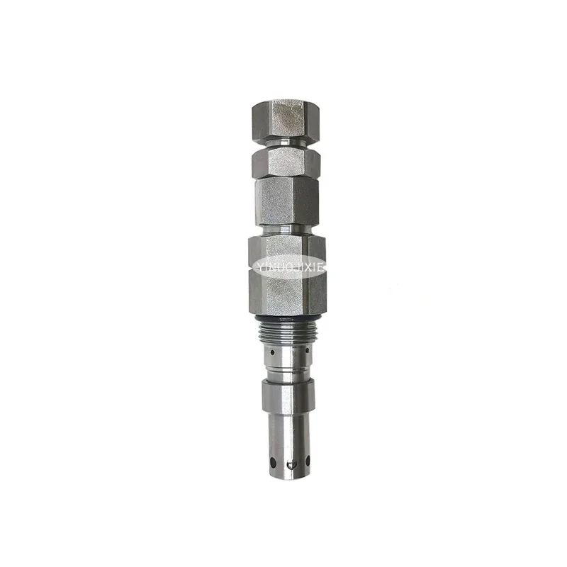 Construction Machinery Parts Excavator Accessories Suitable for Hitachi EX200-5 Main Valve (Length: 164mm, Thread: 27mm)