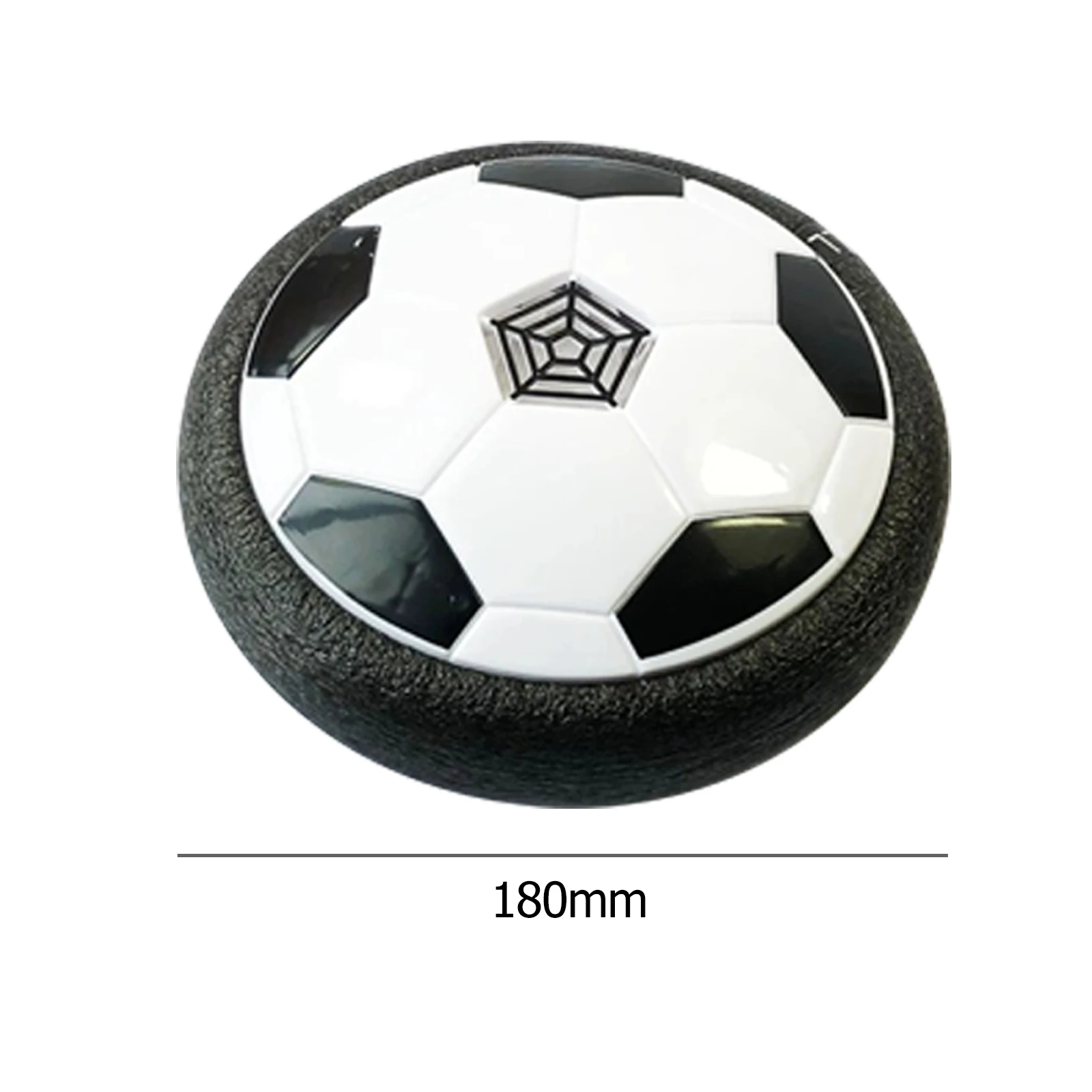 Levitate Soccer Ball Air Cushion Plastic with LED Light Hover Soccer Ball Toys Safety Battery Powered for Children Birthday Gift