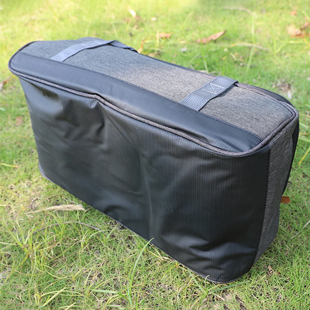 

Portable Camping Case Frying Pan Bag Oxford Material Waterproof Food Fresh Keeping Multifunctional Pouch Utensil Container