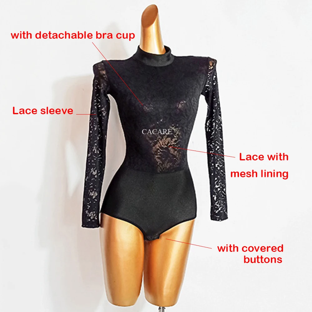 SALE Lace Dance Tops Bodysuit for Latin Ballroom Competition Dresses Waltz Modern Dresses Samba Flamenco Wear Costume 1178 Body