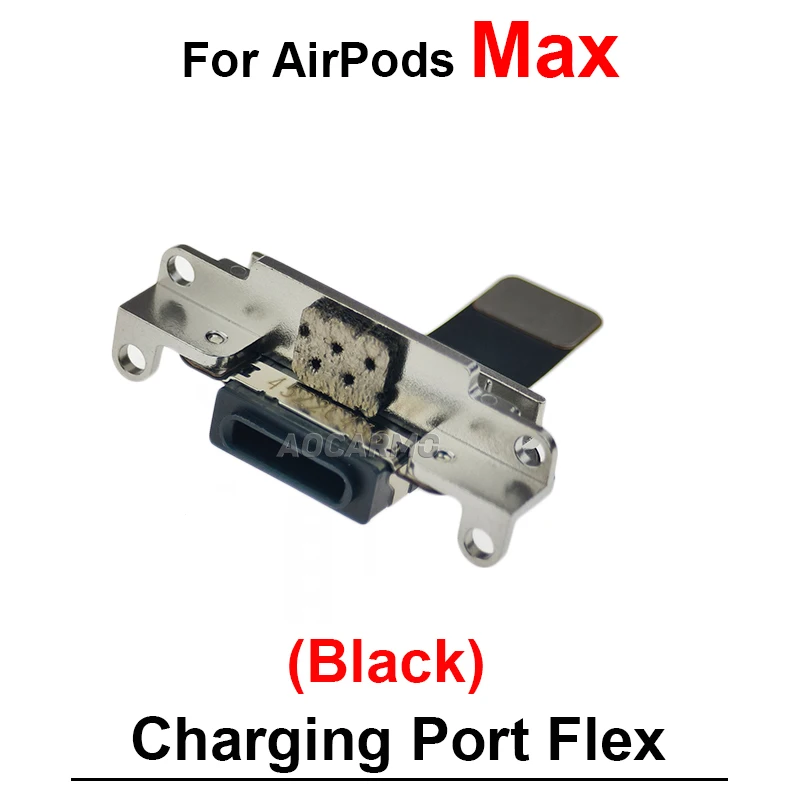 1Pcs For AirPods Max Earphone Charger Charging Port Dock Connector Flex Cable Replacement Repair Parts