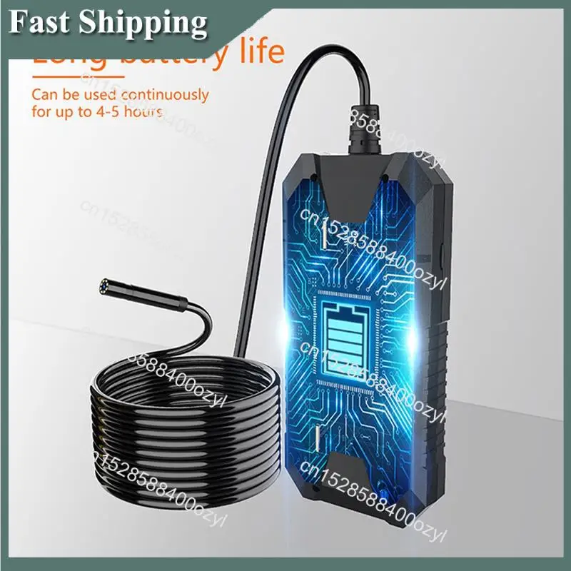 August Industrieendoskop 1080P 4,3 Zoll HD Digitale Endoskop-Inspektionskamera IP67 Wasserdichte Kamera 3 Meter