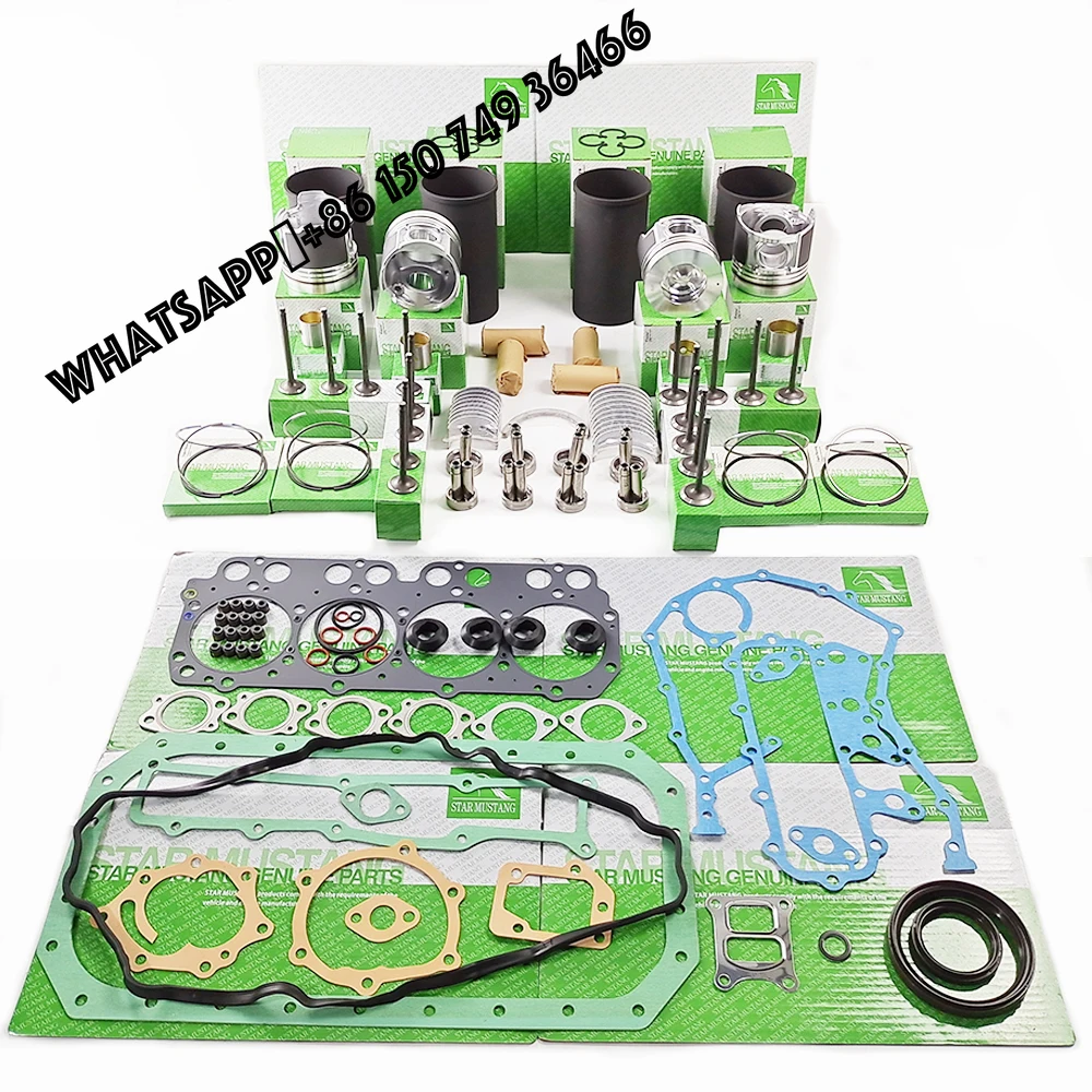 

For Hino Diesel Engine N04CT Overhaul Repair Kit Liner Piston Ring Kit Con Rod Bearing Valve Gasket Kit Oil Pump 13216-E0010