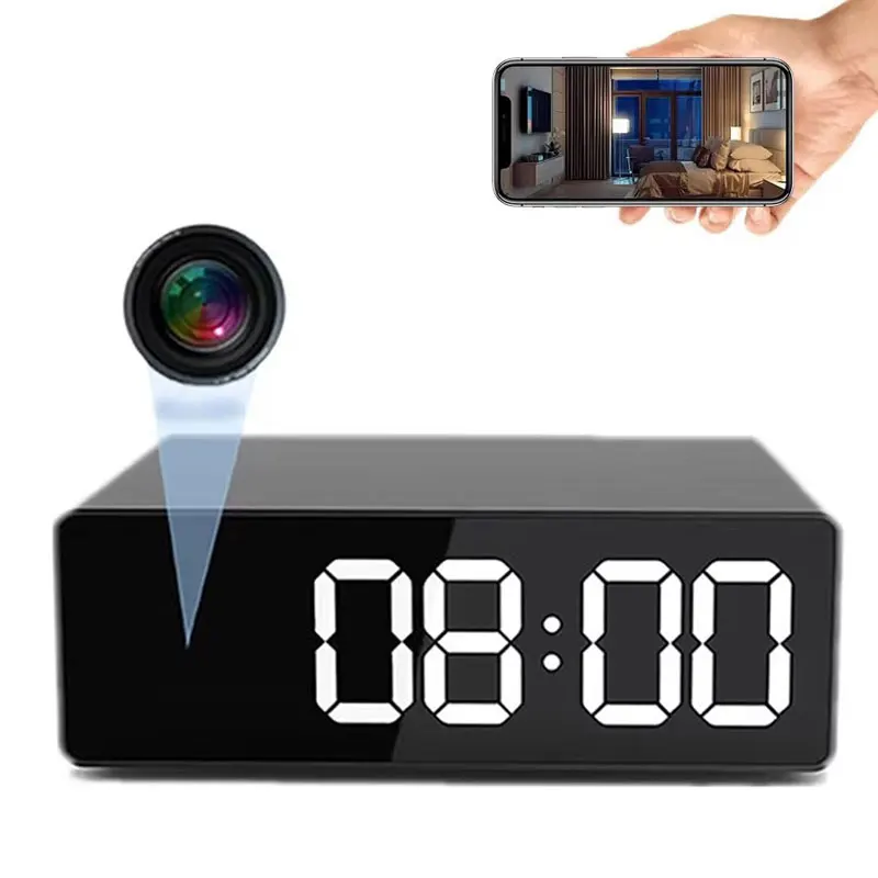 1080PスマートWiFiカメラビデオレコーダー、動体検知、赤外線ナイトビジョン、ホームオフィスセキュリティ用