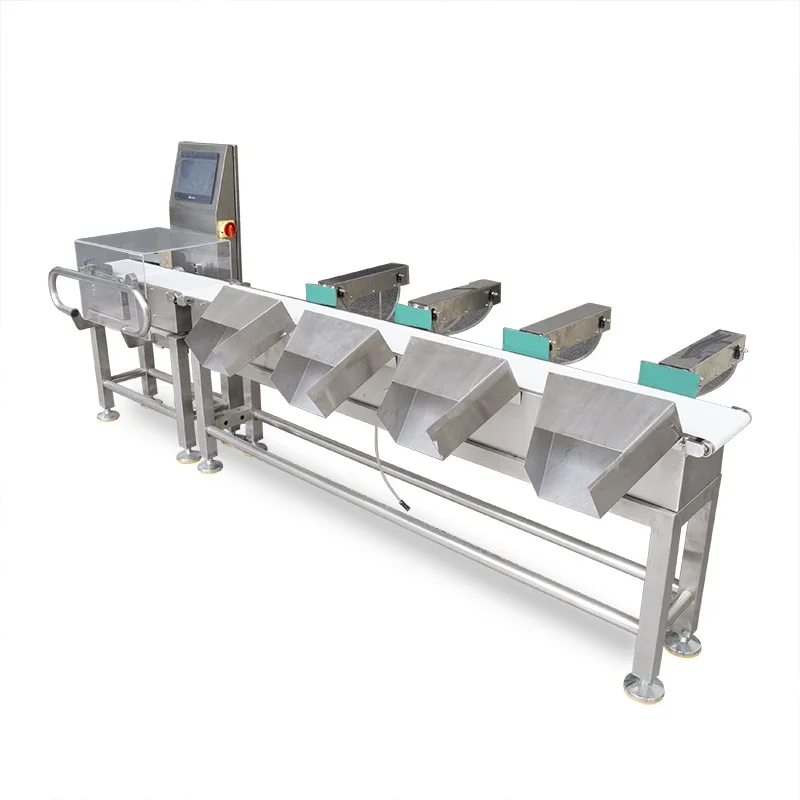 Multi Tray Weight Sorting Grading Machine Fruits Vegetables Weight Sorting Machine