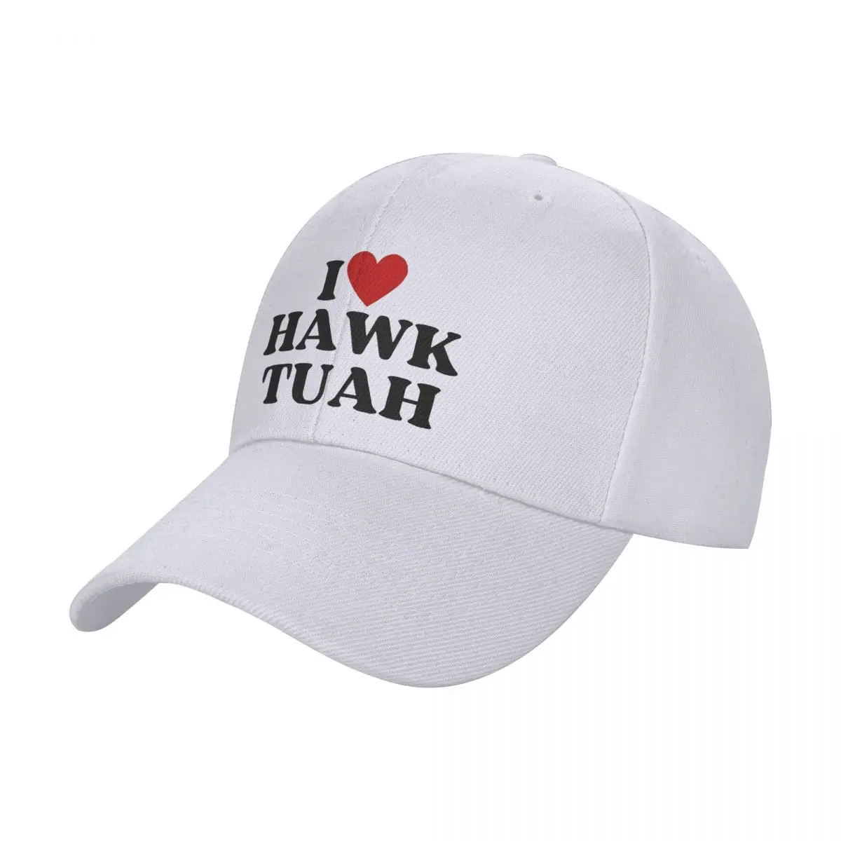 I Love Hawk Tuah Cap Unisex Fashion Hat Trucker Worker Cap Sports Cap Adjustable Polyester Baseball Cap Summer